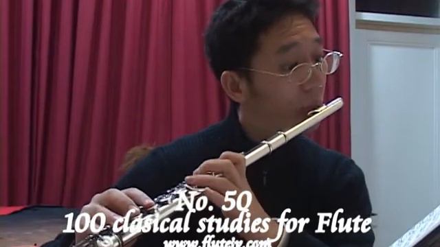 No 50 100首長笛練習曲 смотреть онлайн