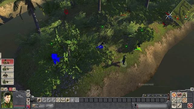 Men of War: Vietnam "Вьетнамский связной" прохождение #2 смотреть онлайн