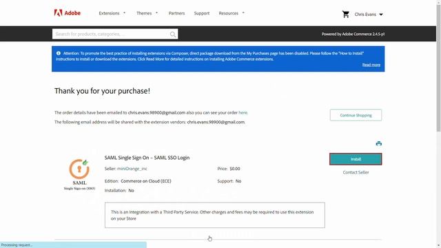 Download and Install miniOrange SAML Single Sign-On (SSO) Extension from Magento Marketplace смотреть онлайн
