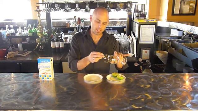 How to Rim a Cocktail Glass - Rimming a Glass | Basic Bartending Tutorial смотреть онлайн
