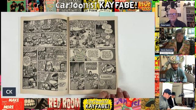 Exclusive! Eastman and Laird Commentary on Their Most Popular Issue of TMNT. David Choe Cohosts! смотреть онлайн