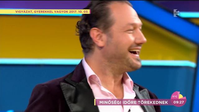 Németh Kristóf és Miller Zoltán is elérzékenyült a Vigyázat, gyerekkel vagyok! forgatásán смотреть онлайн