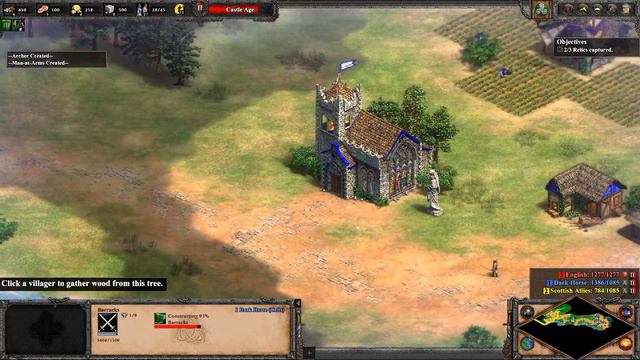 Age of Empires 2: Definitive Edition | William Wallace Campaign | 6. Forge An Alliance смотреть онлайн