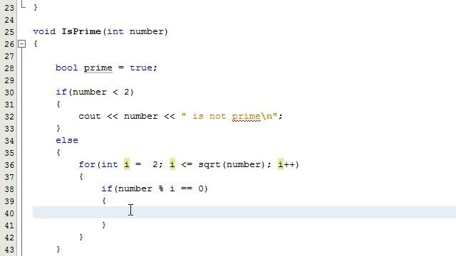 How to Determine if a Number is a Prime Number by Writing a Computer Program , C++ (Part 2) смотреть онлайн