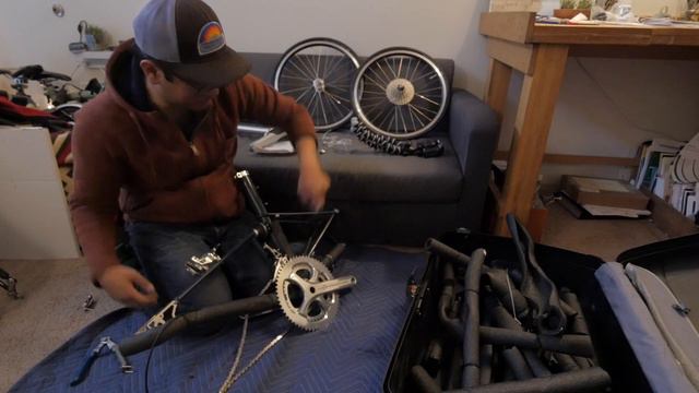 Moulton Bicycle - Unboxing And Assembling For First Time
