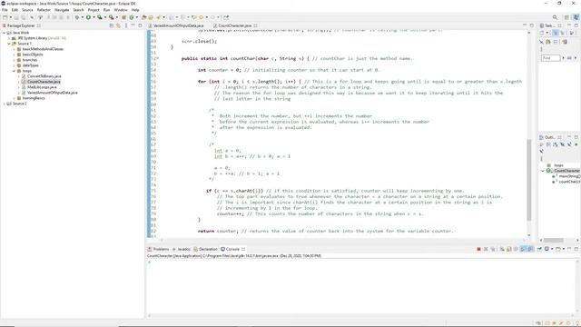 Java Lab: Count Characters смотреть онлайн
