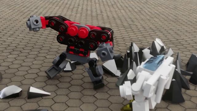 Brickmecha LEGO robot transformers animation compilation 29 смотреть онлайн