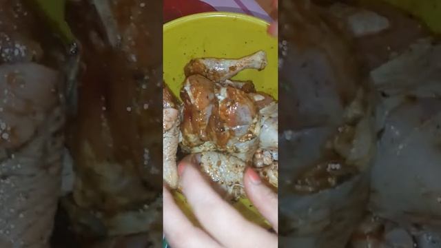 Рецепт "Куринные ножки гриль в микроволновой печи" смотреть онлайн