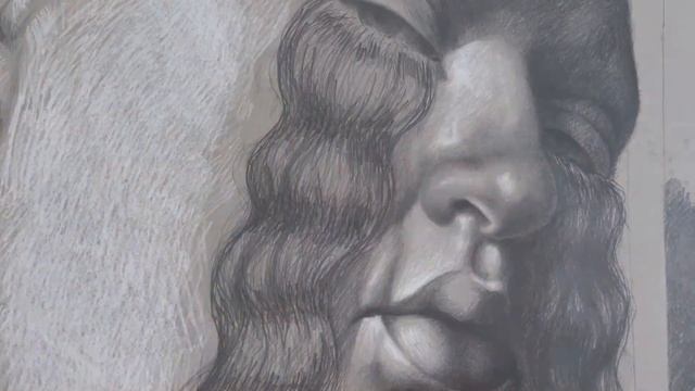 HUGE Self Portrait -- The Making of "Tresses" + GOFUNDME смотреть онлайн