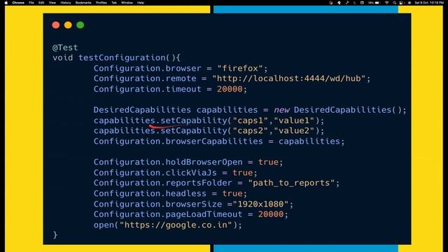 Part 2 | Configuration class in Selenide | What are different ways to set Configuration | смотреть онлайн