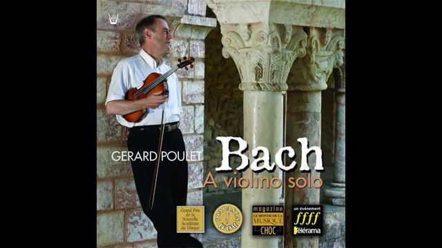 Gérard Poulet - Sonate n°3 en do majeur, Bwv 1005 : Adagio смотреть онлайн