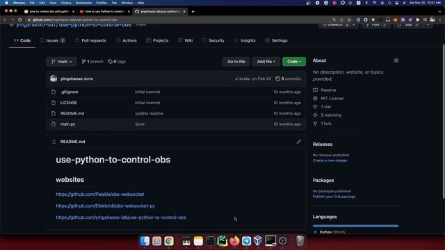 How to auto pause and resume the OBS recording with Python смотреть онлайн