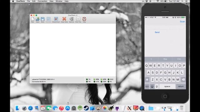 Bluetooth 4.0 iOS 8.3 App -- Written in Swift смотреть онлайн