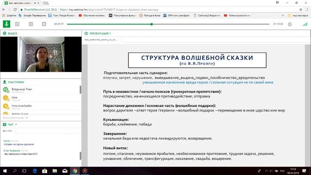 Структура волшебной сказки смотреть онлайн