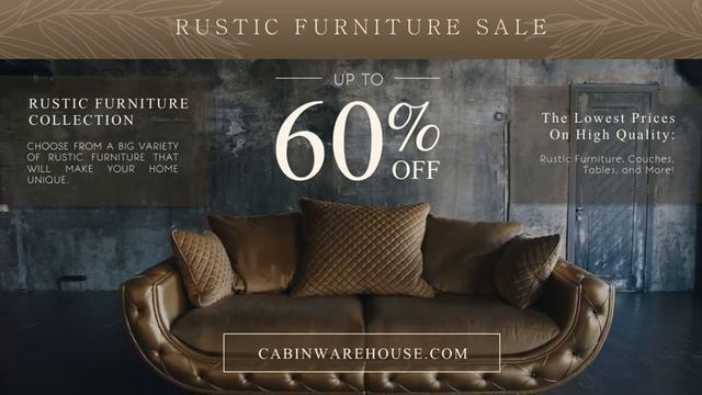 CabinWarehouse.com | Rustic Furniture and Decor смотреть онлайн