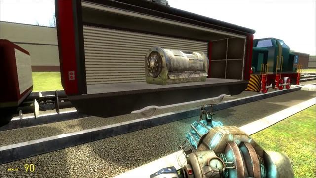 gmod train driving and dubstep gun target destruction смотреть онлайн