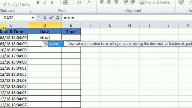 Manage Date & Time . Date and Time ko alag alag cell me kaise kare.? смотреть онлайн
