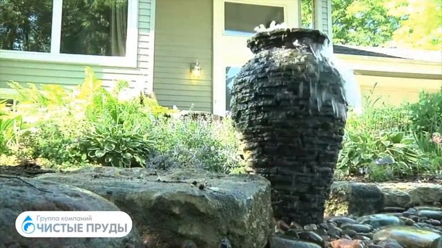 Декоративные водопады на участке смотреть онлайн