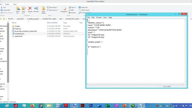 manifest file creator for JavaScript смотреть онлайн