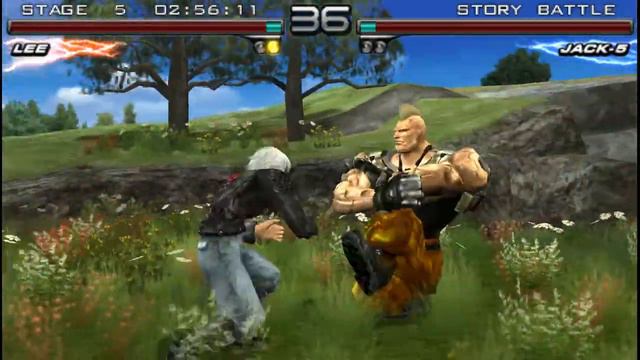 Tekken 5 Dark Resurrection Lee Chaolan Story Battle смотреть онлайн