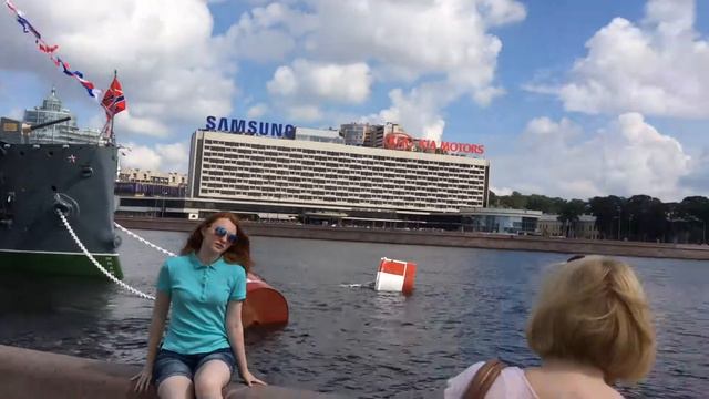 День ВМФ! Легендарный Крейсер Аврора на память смотреть онлайн