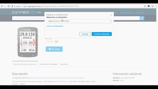 ¿Qué son las IQ de Garmin Connect?. Instalación y desinstalación. смотреть онлайн