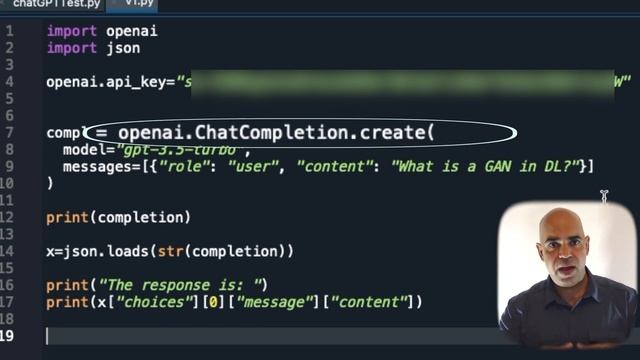 ChatGPT API in Python Code, Example-based Tutorial #chatgptapi #chatgpt смотреть онлайн