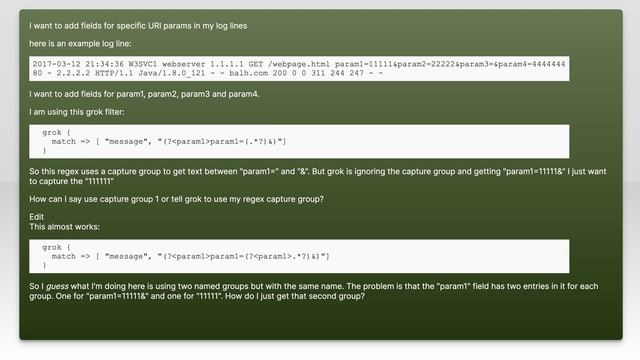 How do I refer to a regex group inside a custom grok pattern? смотреть онлайн