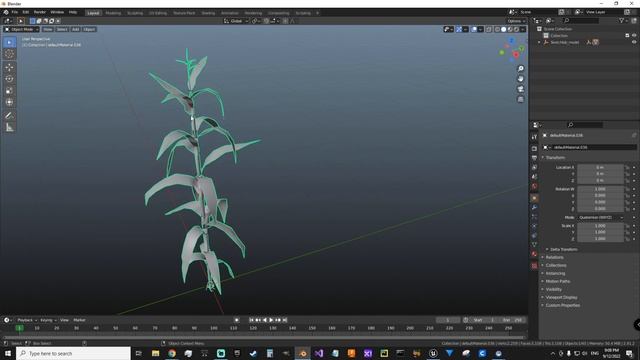 Using Blender to fix GLTF file import in Unreal Engine 5, 1 Minute Tutorial. смотреть онлайн