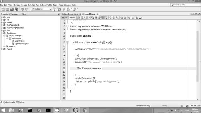 auto fill facebook log in page using java смотреть онлайн