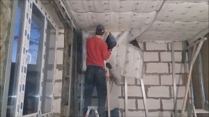 Звукоизоляция квартиры,,, потолка!!! Монтаж термозвукоизола на потолок. Наш метод.