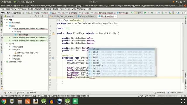 Android Studio 3.0 Attendance Application | Android | Part 3 смотреть онлайн