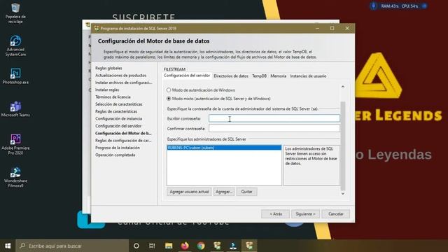 Descargar y configurar SQL Server 2019 en Español Paso a Paso смотреть онлайн
