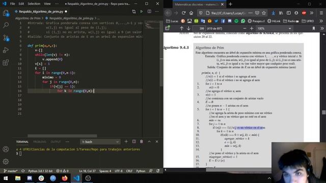 Algoritmo de Prim en Python [Explicado] смотреть онлайн
