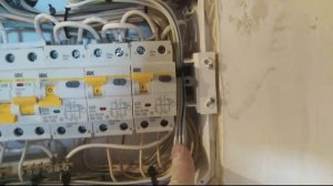 Монтаж кабеля на варочную панель и духовку от электрощита