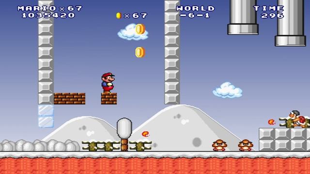 Mario Forever Remake 4.0 Minus Worlds- Longplay смотреть онлайн