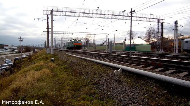 Автомотриса АМД-3-005 (ПМС-307) прибывает на ст. Люберцы-1 смотреть онлайн