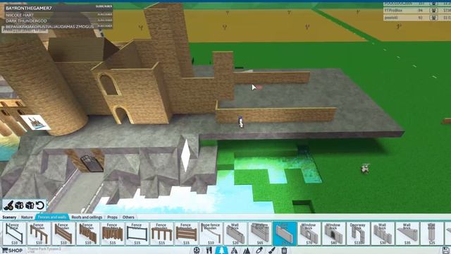 HOGWARTS SPEED BUILD - THEME PARK TYCOON 2 ROBLOX смотреть онлайн