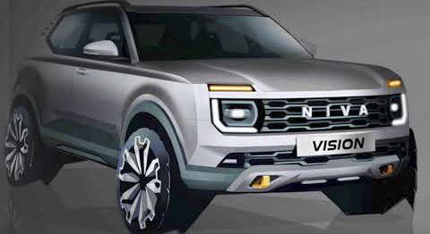 Новая Нива 2021. В сеть попал скетч легендарного российского внедорожника. смотреть онлайн