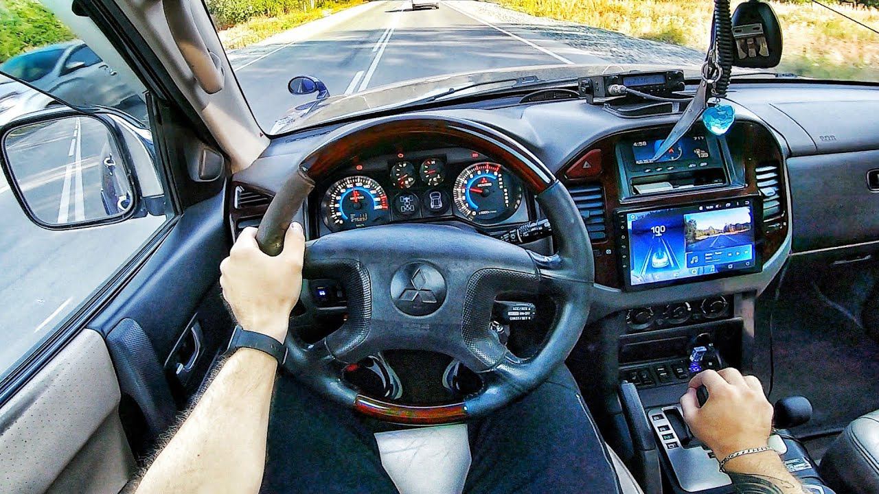 2002 Mitsubishi Montero 3.5 AT - POV TEST DRIVE смотреть онлайн
