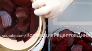 Вкусная маринованная свёкла! Универсальная заготовка из свёклы на зиму! Рецепт без стерилизации