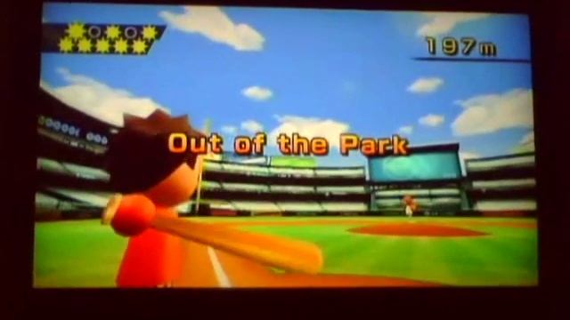 Wii Sports Baseball-Out of the park смотреть онлайн
