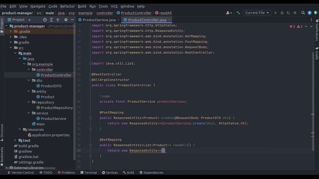 REST API приложение на Spring Boot. Создание Controller для запросов к приложению смотреть онлайн