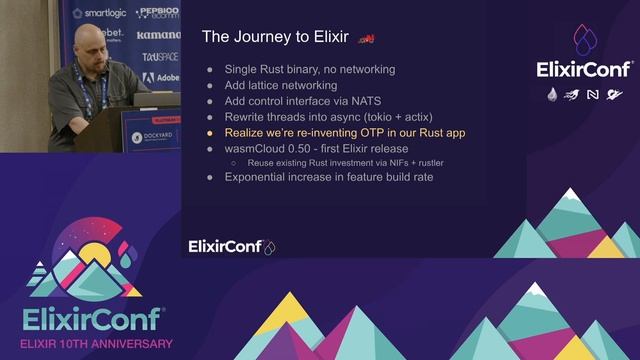 ElixirConf 2022 - Kevin Hoffman - In Production with Elixir, Rust, and WebAssembly смотреть онлайн