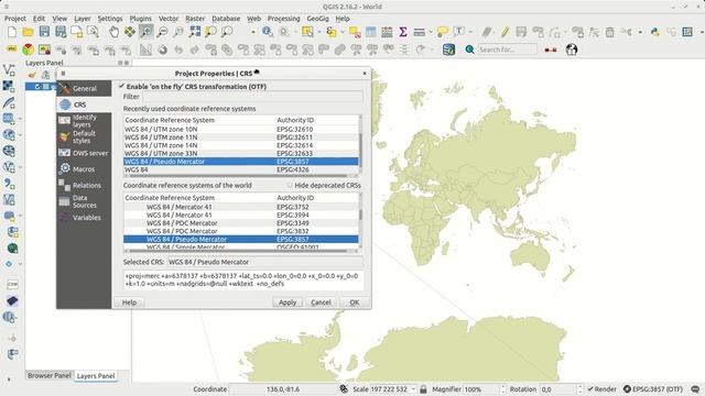 QGIS Quick Tip - Projections смотреть онлайн