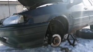 ВАЗ 2114 / ЗАМЕНА КРЫЛА /своими руками