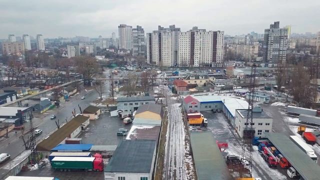 Ремонт трамвайных путей на Хоткевича смотреть онлайн