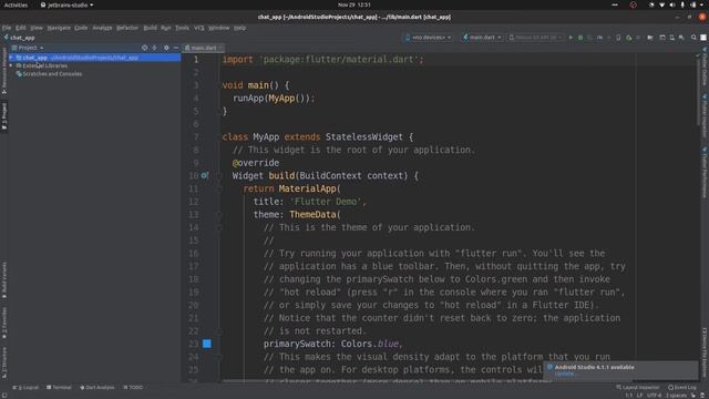 Firebase Crud project setup for chat app in hinid смотреть онлайн