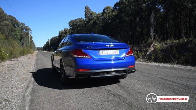 2019 Genesis G70 2.0T Sport 0-100km/h & engine sound смотреть онлайн