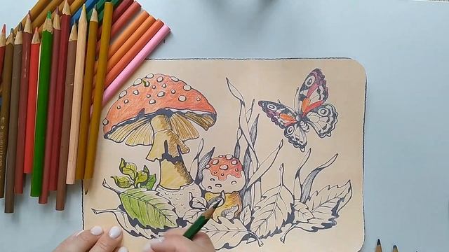 Набор цветных карандашей из СССР в действии смотреть онлайн